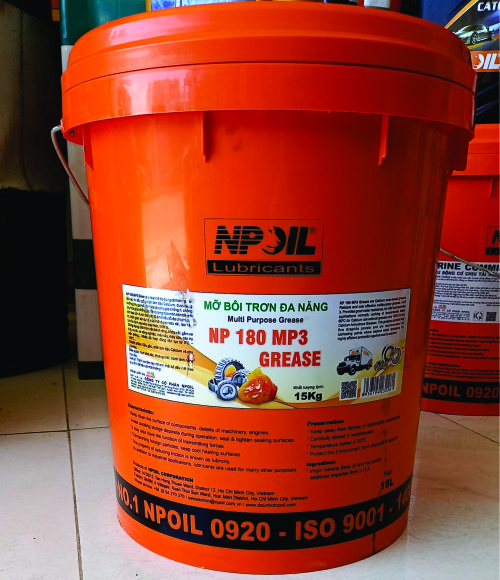 MỠ CHỊU NHIỆT NP GREASE MP3 180 ĐỘ